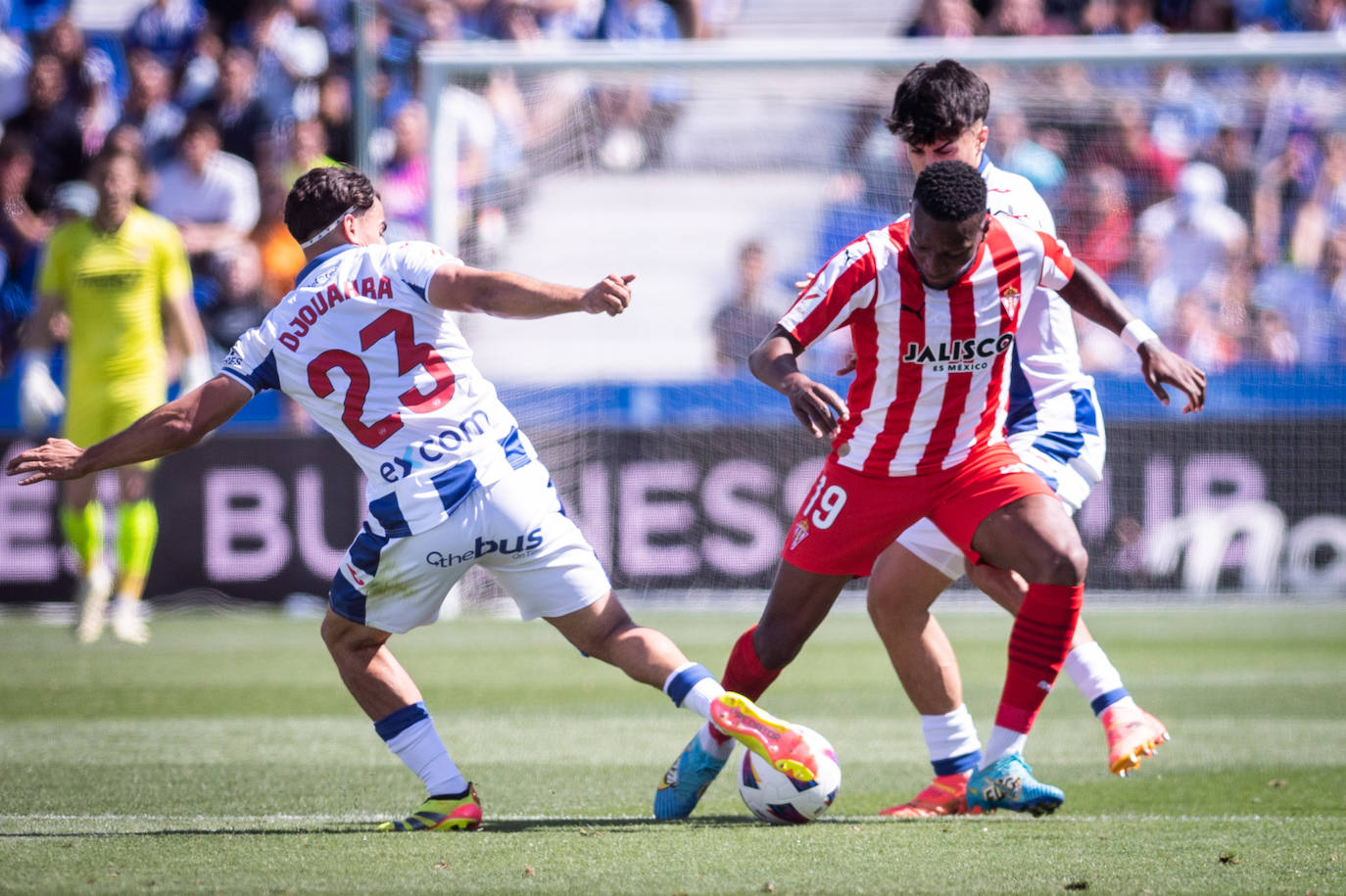 Las mejores imágenes del Leganés - Sporting