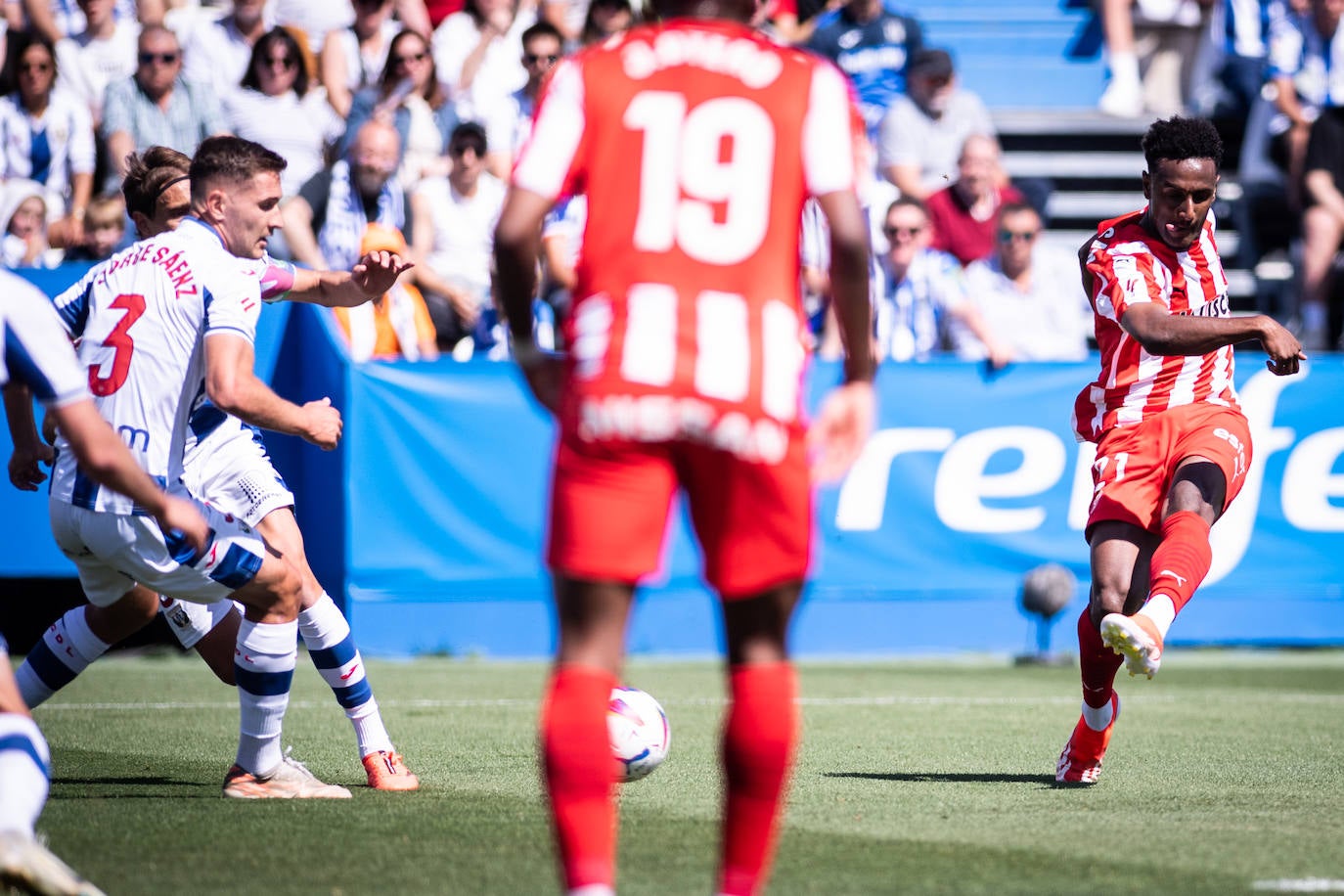 Las mejores imágenes del Leganés - Sporting