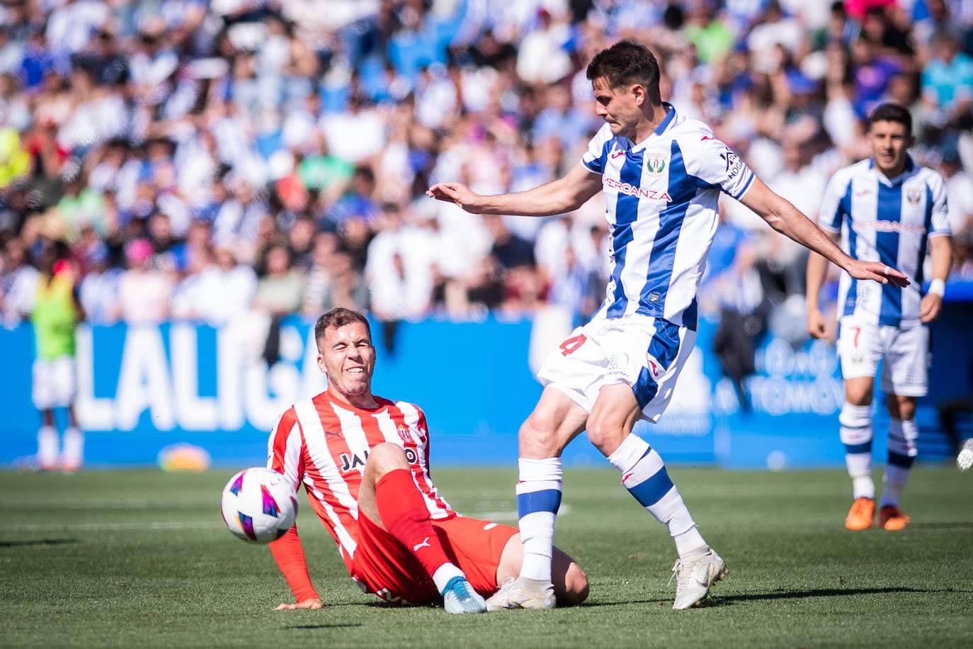 Las mejores imágenes del Leganés - Sporting