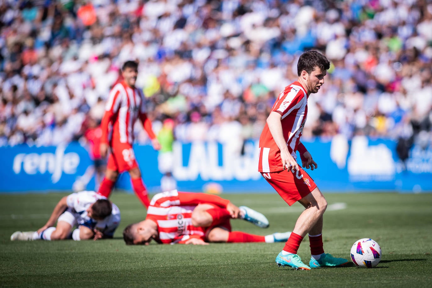 Las mejores imágenes del Leganés - Sporting