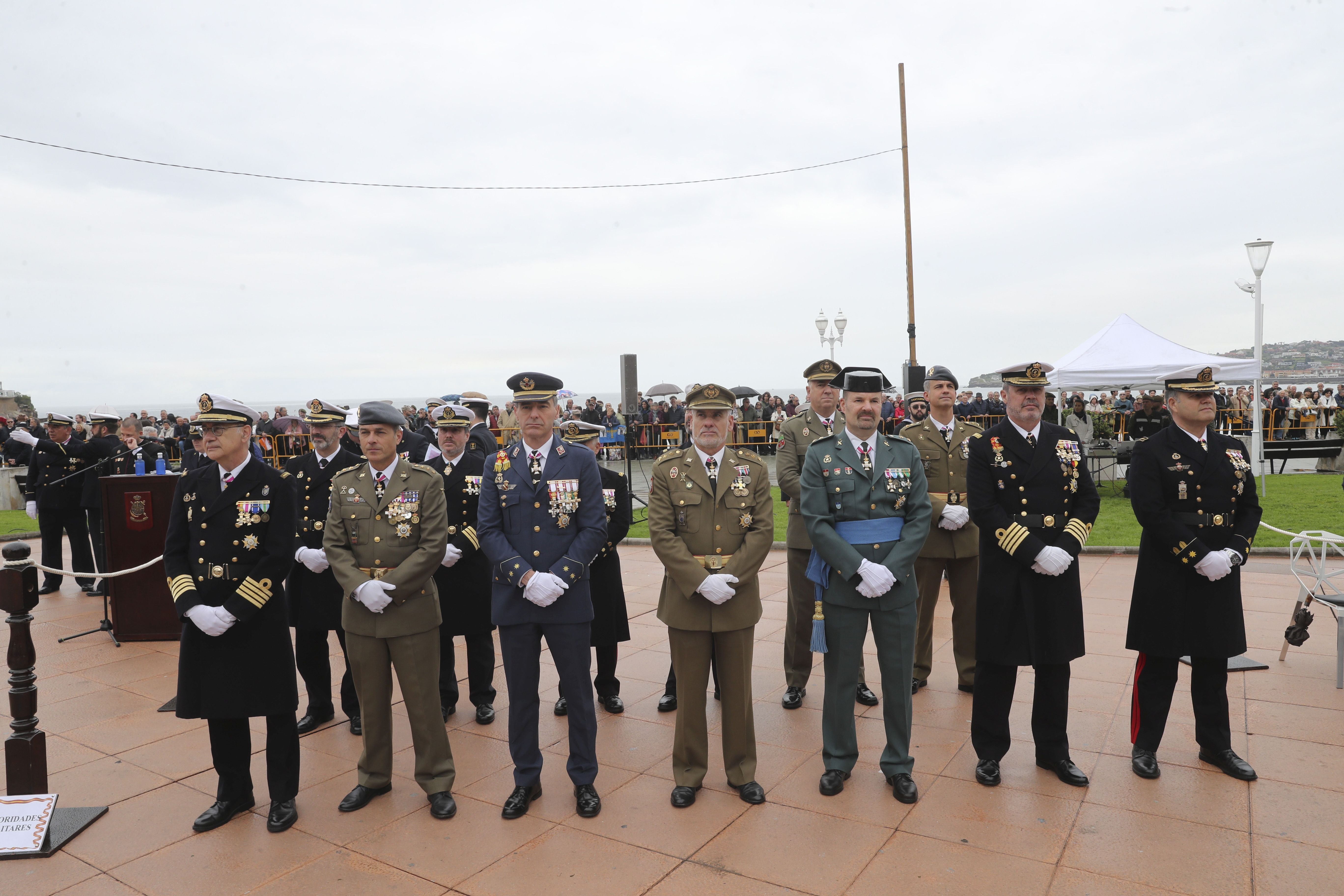 Las imágenes de la jura de bandera en Gijón (1)