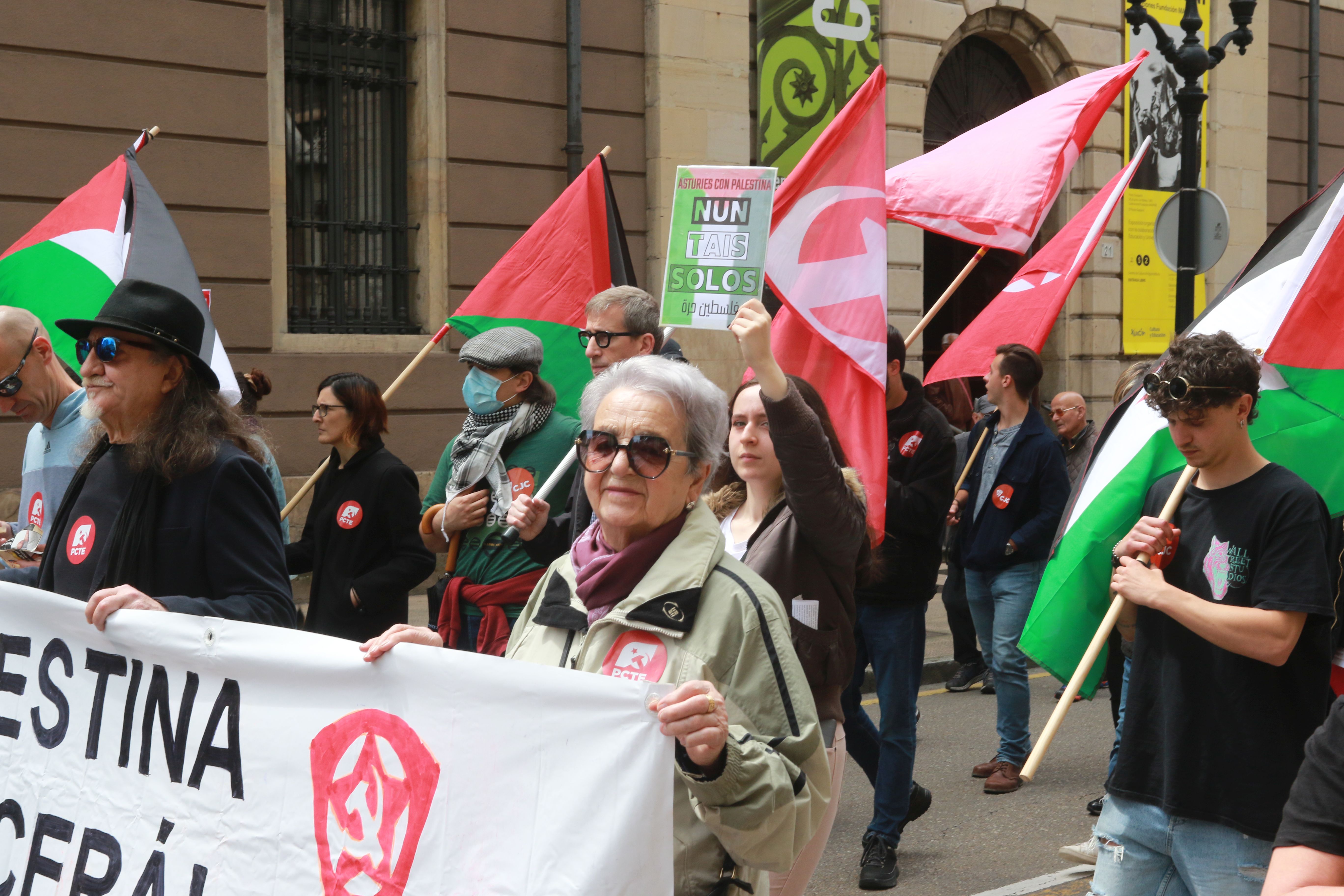 Asturias clama por un estado palestino