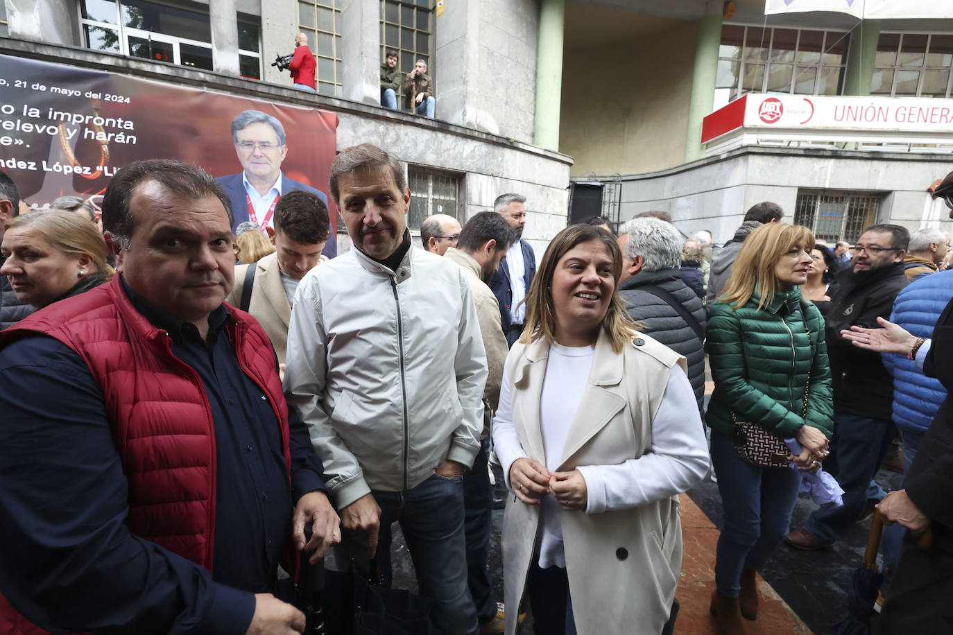 Así ha sido el homenaje de UGT a Lito, su histórico líder sindical