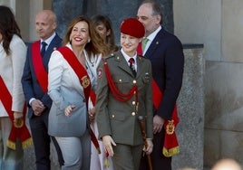 La princesa Leonor recibe la Medalla de Aragón.