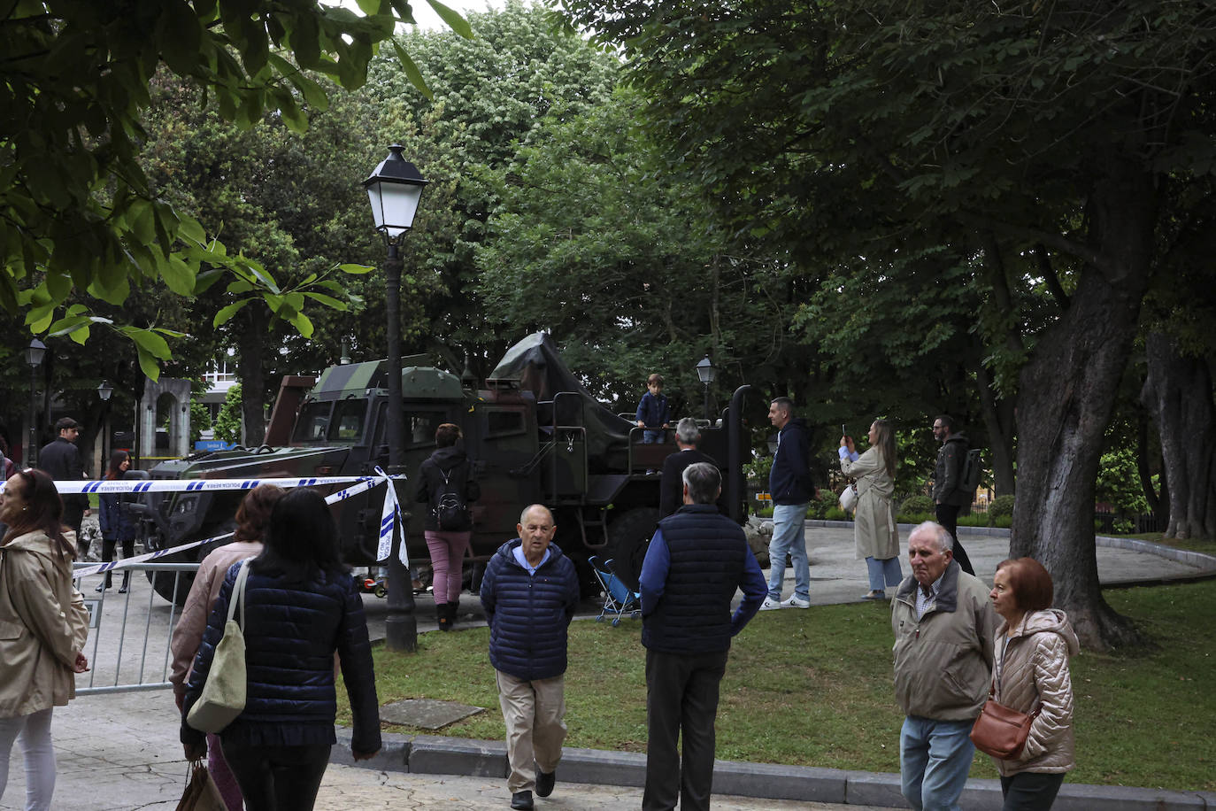 Los preparativos de las Fuerzas Armadas en Oviedo