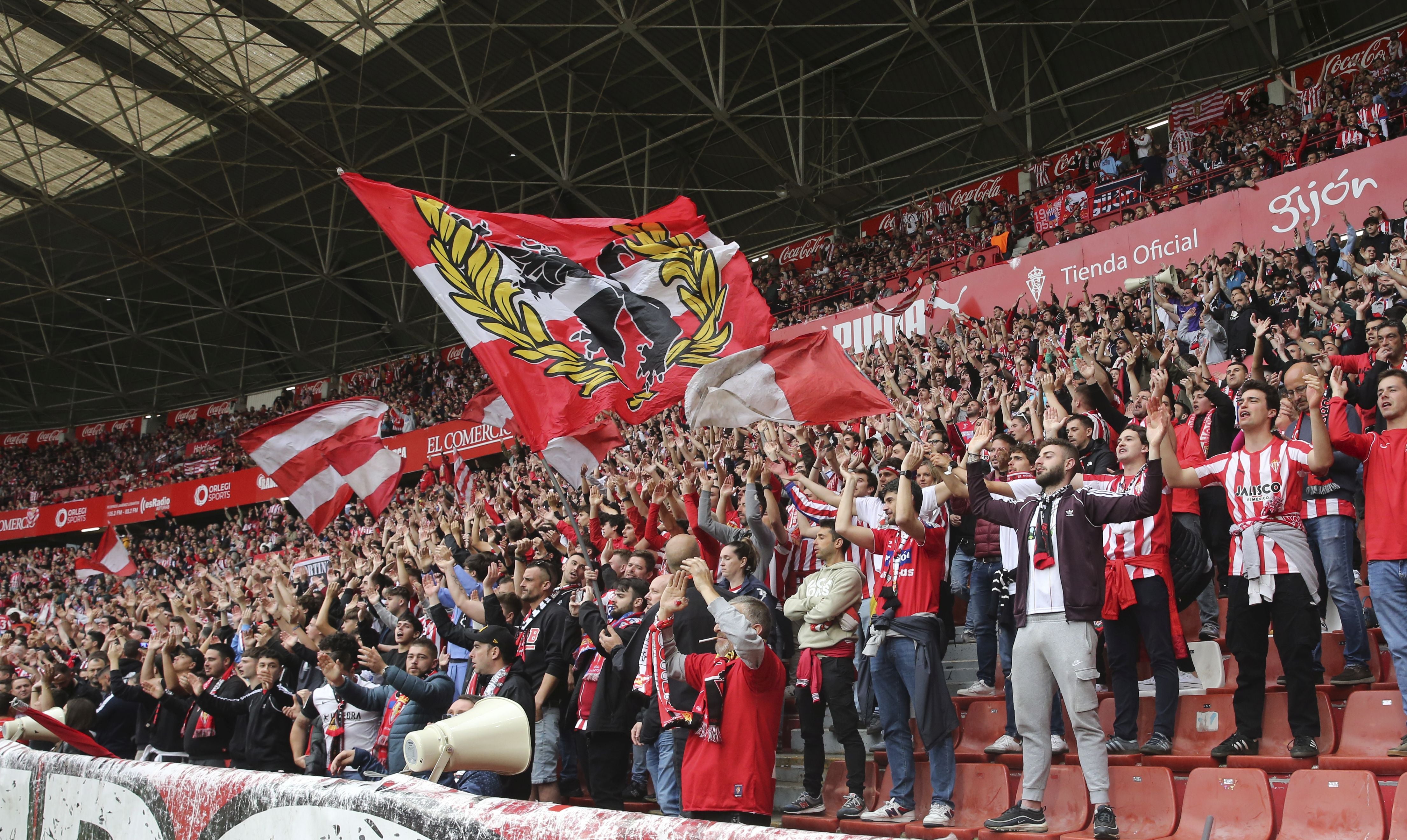 ¿Estuviste en El Molinón en el Sporting - Eibar? ¡Búscate!
