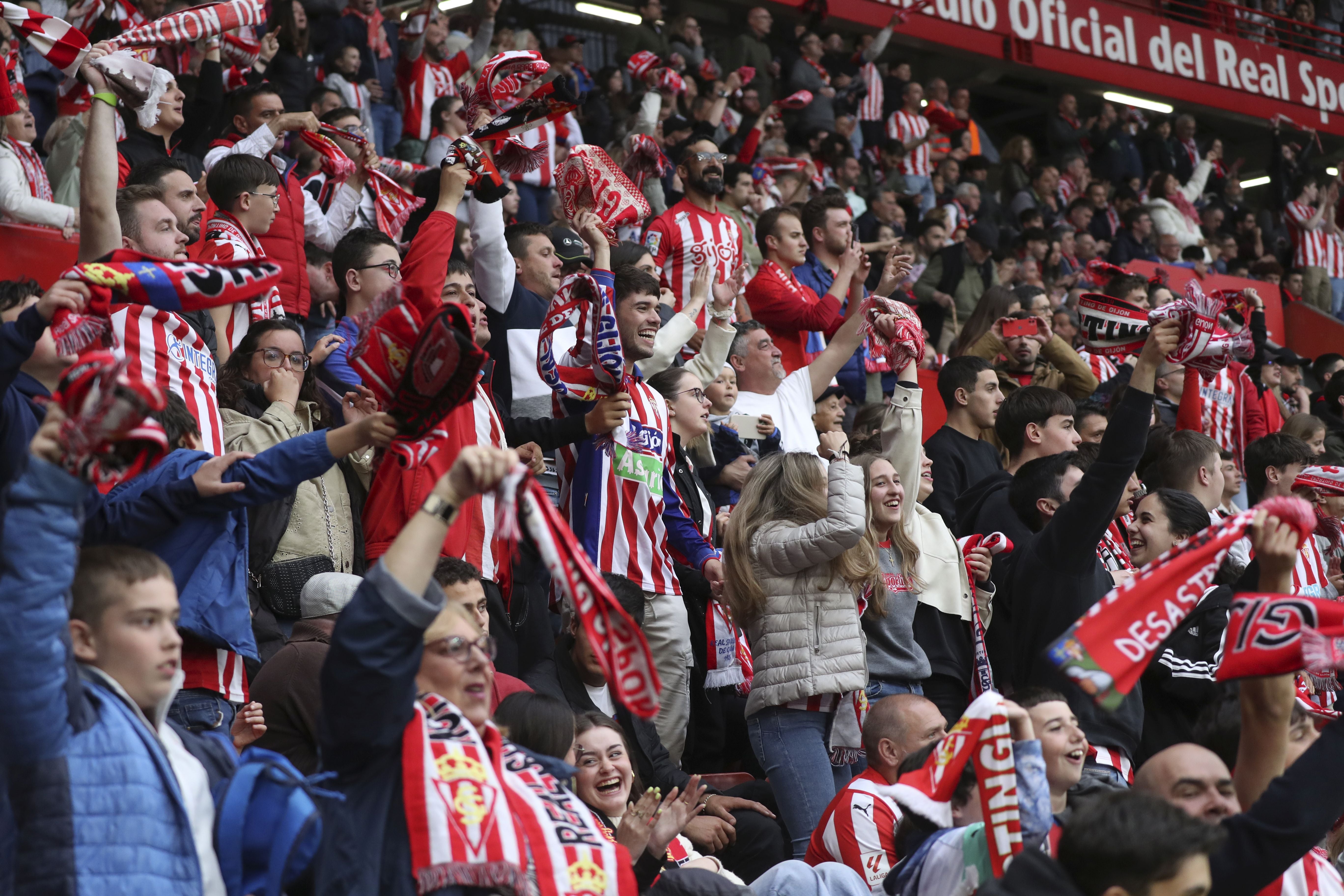 ¿Estuviste en El Molinón en el Sporting - Eibar? ¡Búscate!
