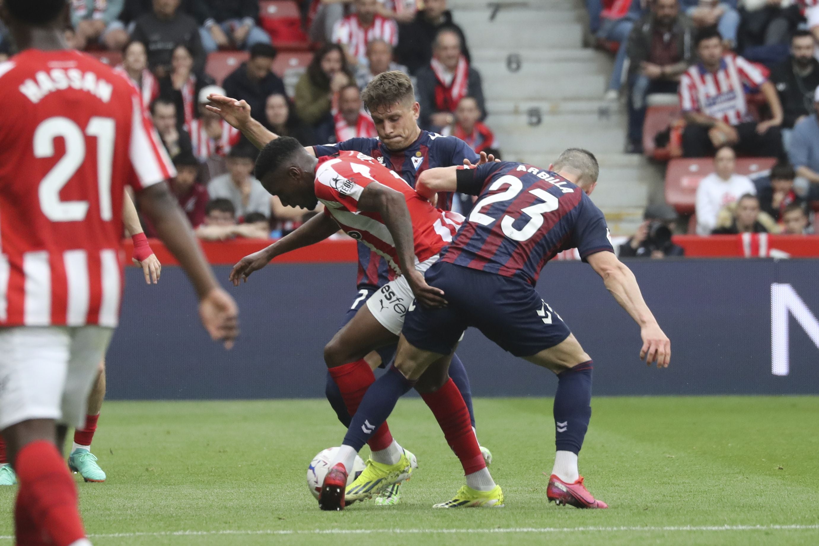 Las mejores jugadas del Sporting - Eibar