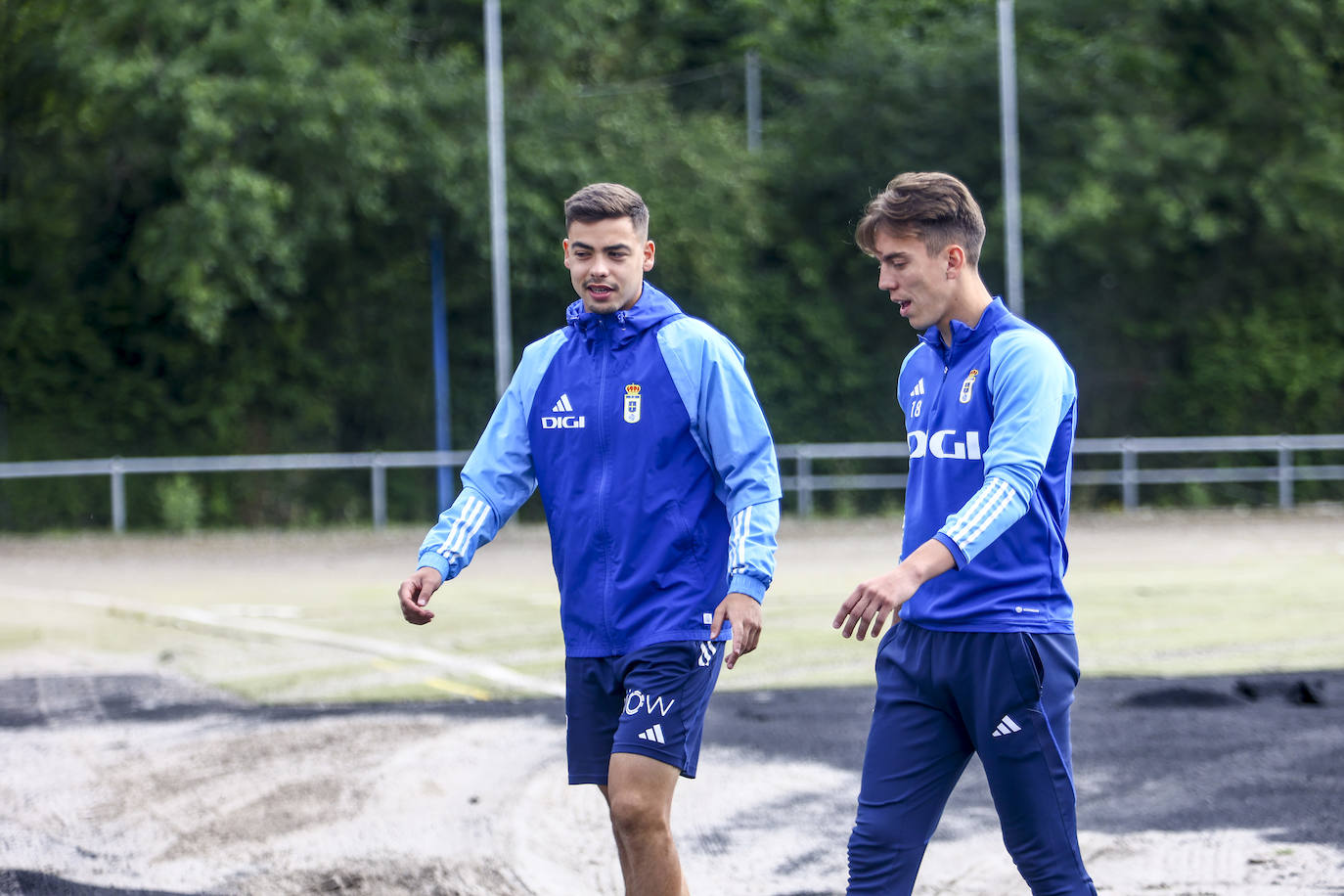 Entrenamiento del Real Oviedo del lunes 27 de mayo