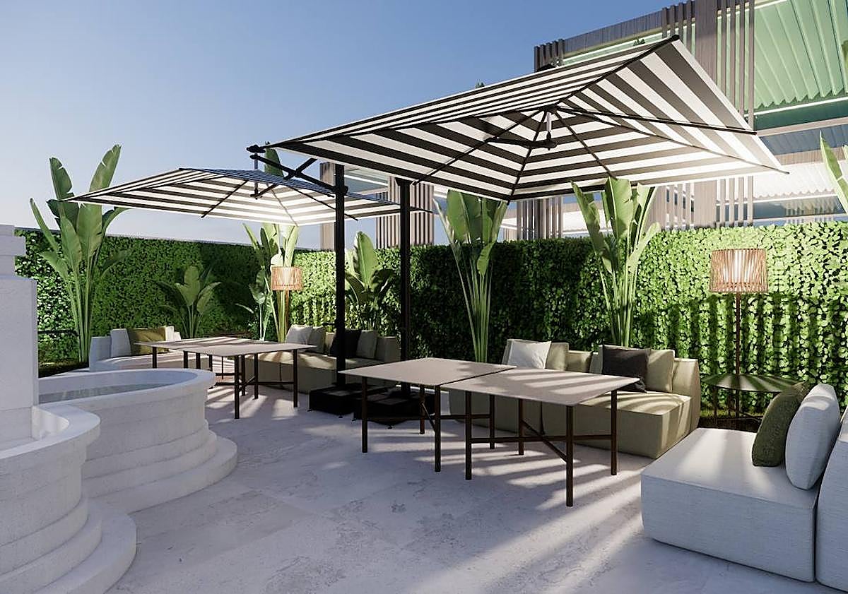 Imagen principal - Así será el &#039;súper restaurante&#039; con el que el chef asturiano Marcos Granda buscará su tercera estrella Michelin en Marbella