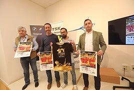 Presentación de la prueba ayer en el Ayuntamiento de Avilés.