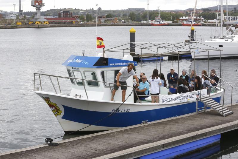 Avilés recupera mañana los paseos en barco por la ría