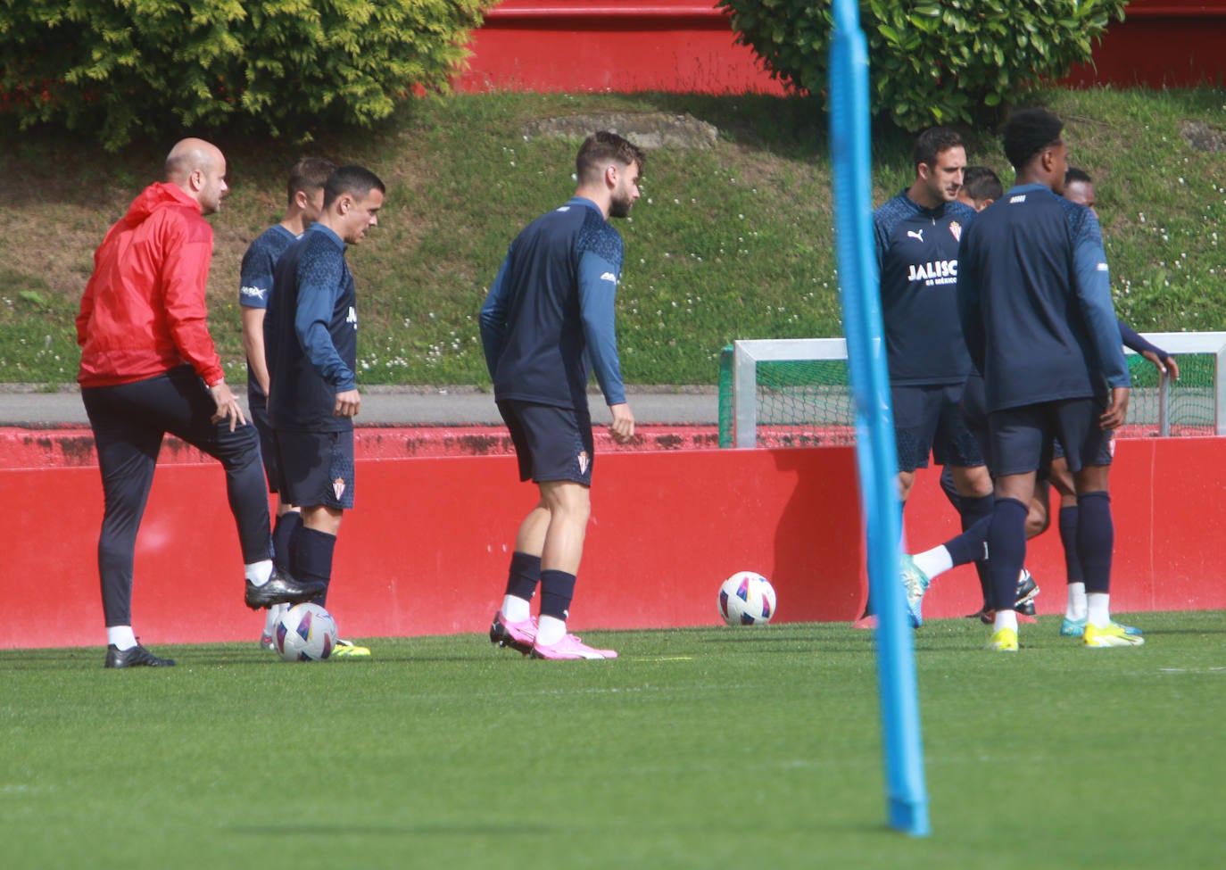 El Sporting, enfocado en preparar el partido contra el Eldense