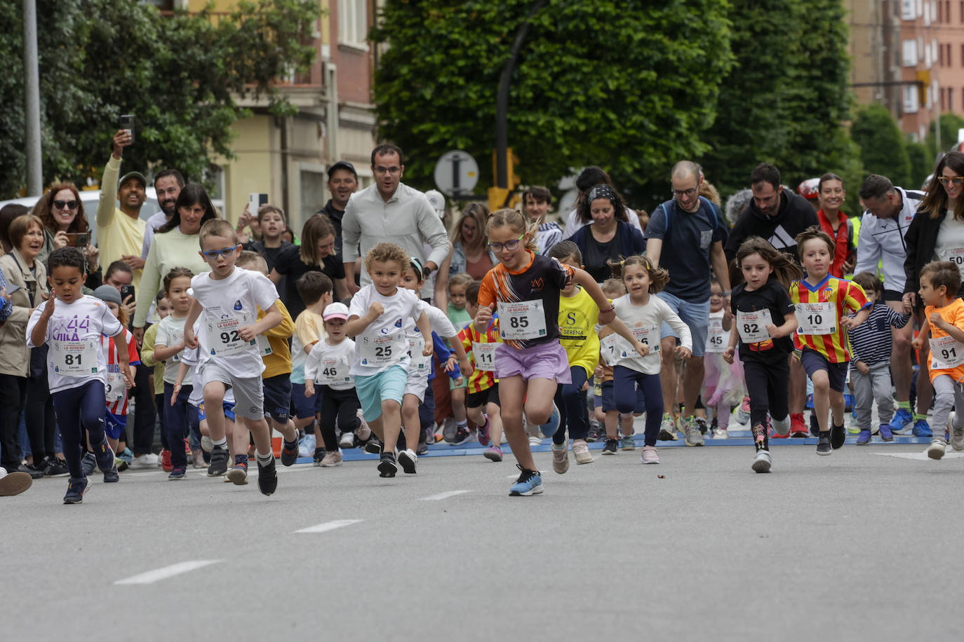 Medio millar de personas en la Carrera Popular Solidaria La Serena-El Llano en Marcha&#039;