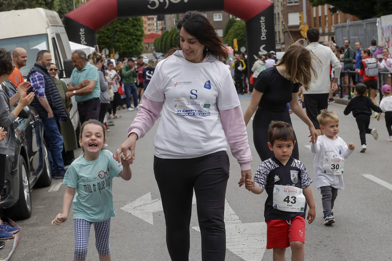 Medio millar de personas en la Carrera Popular Solidaria La Serena-El Llano en Marcha&#039;