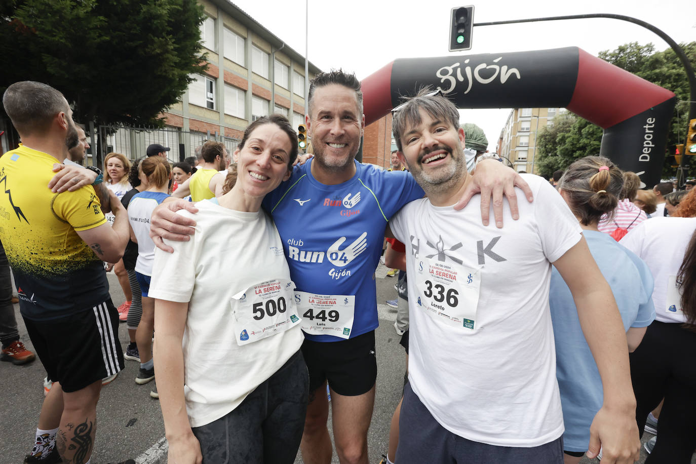 Medio millar de personas en la Carrera Popular Solidaria La Serena-El Llano en Marcha&#039;