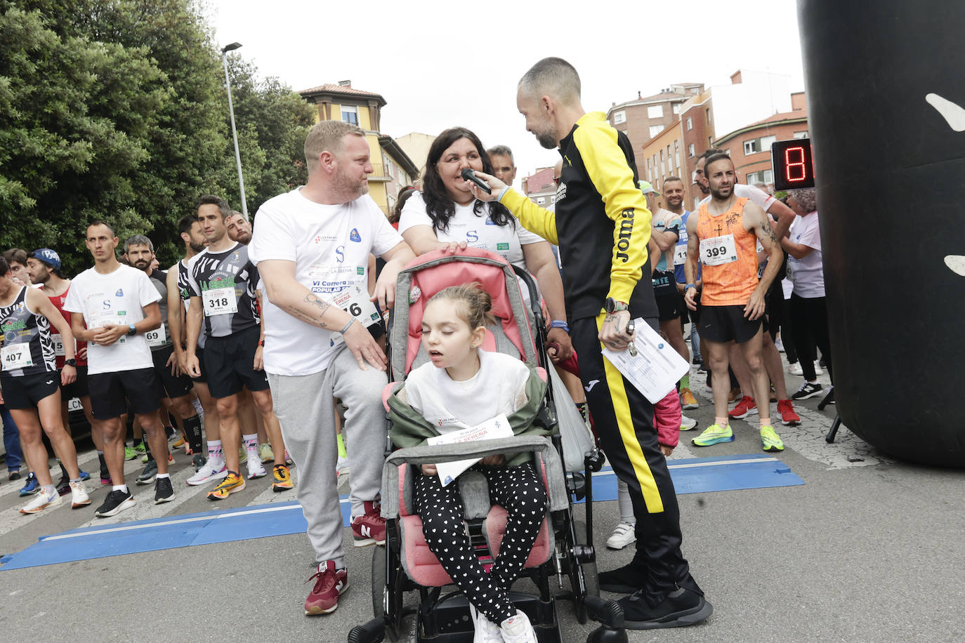 Medio millar de personas en la Carrera Popular Solidaria La Serena-El Llano en Marcha&#039;