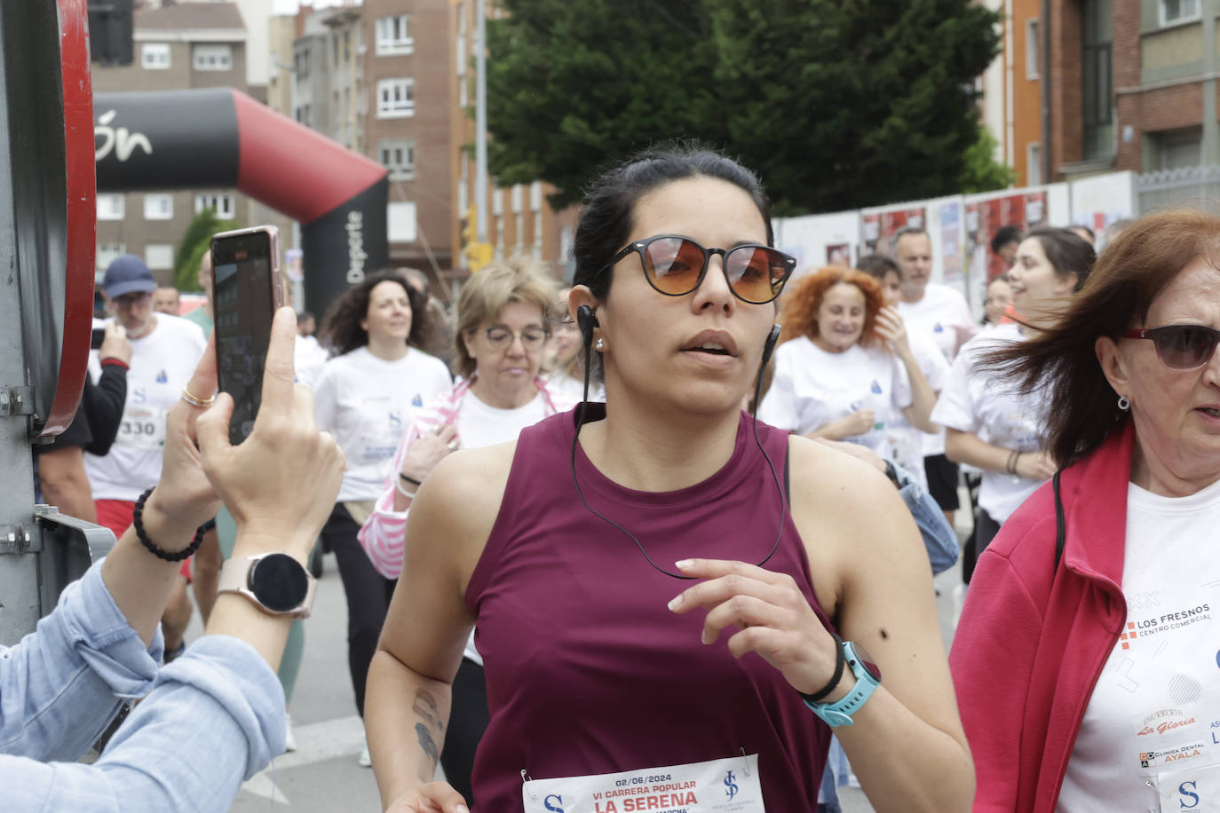 Medio millar de personas en la Carrera Popular Solidaria La Serena-El Llano en Marcha&#039;