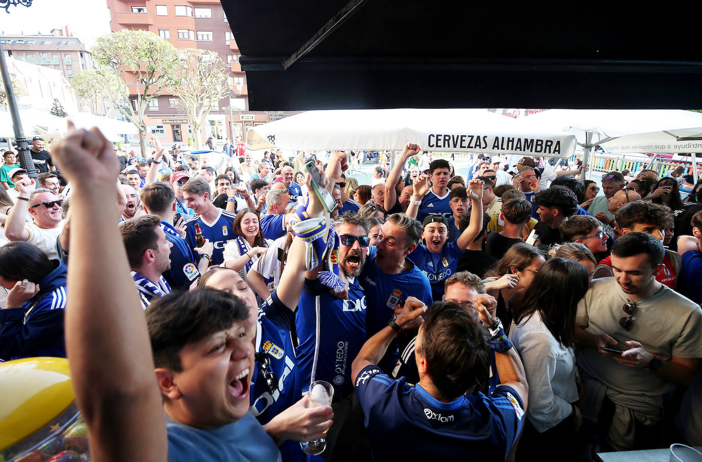 Oviedo, eufórico tras meterse en el &#039;play off&#039;