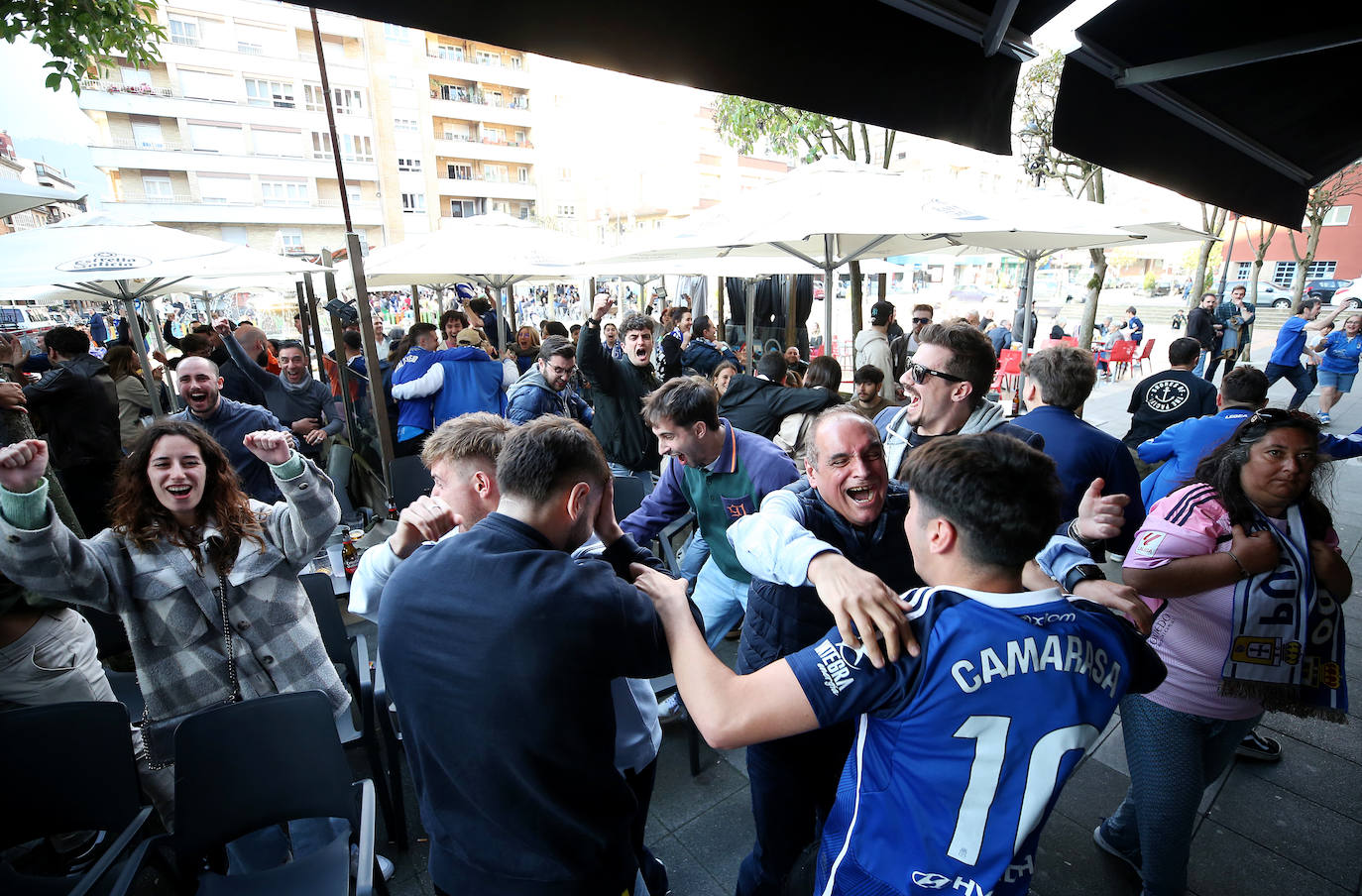 Oviedo, eufórico tras meterse en el &#039;play off&#039;