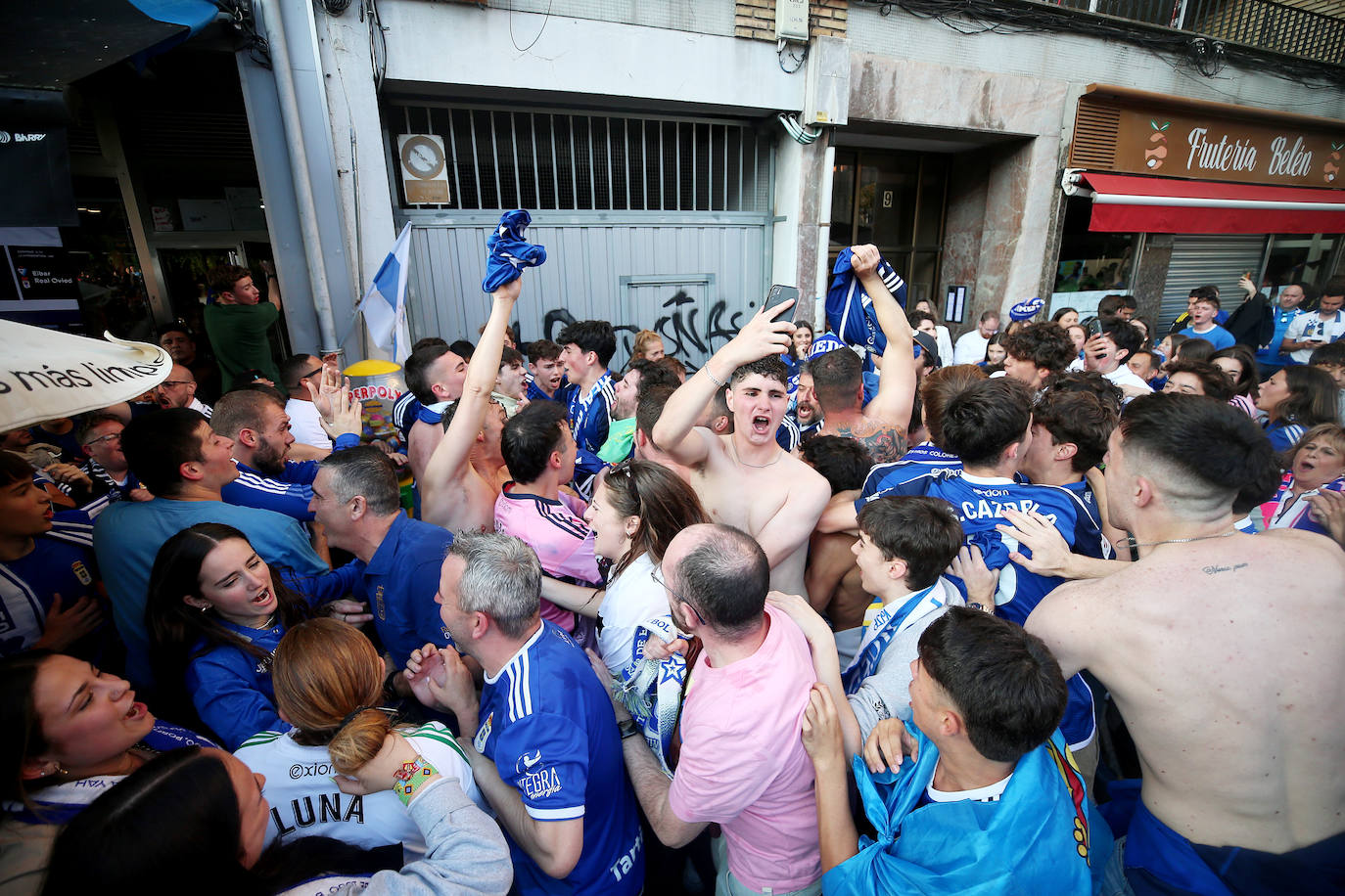 Oviedo, eufórico tras meterse en el &#039;play off&#039;