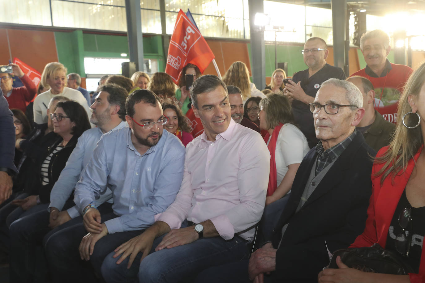 Así ha sido el mitin de Pedro Sánchez en Gijón