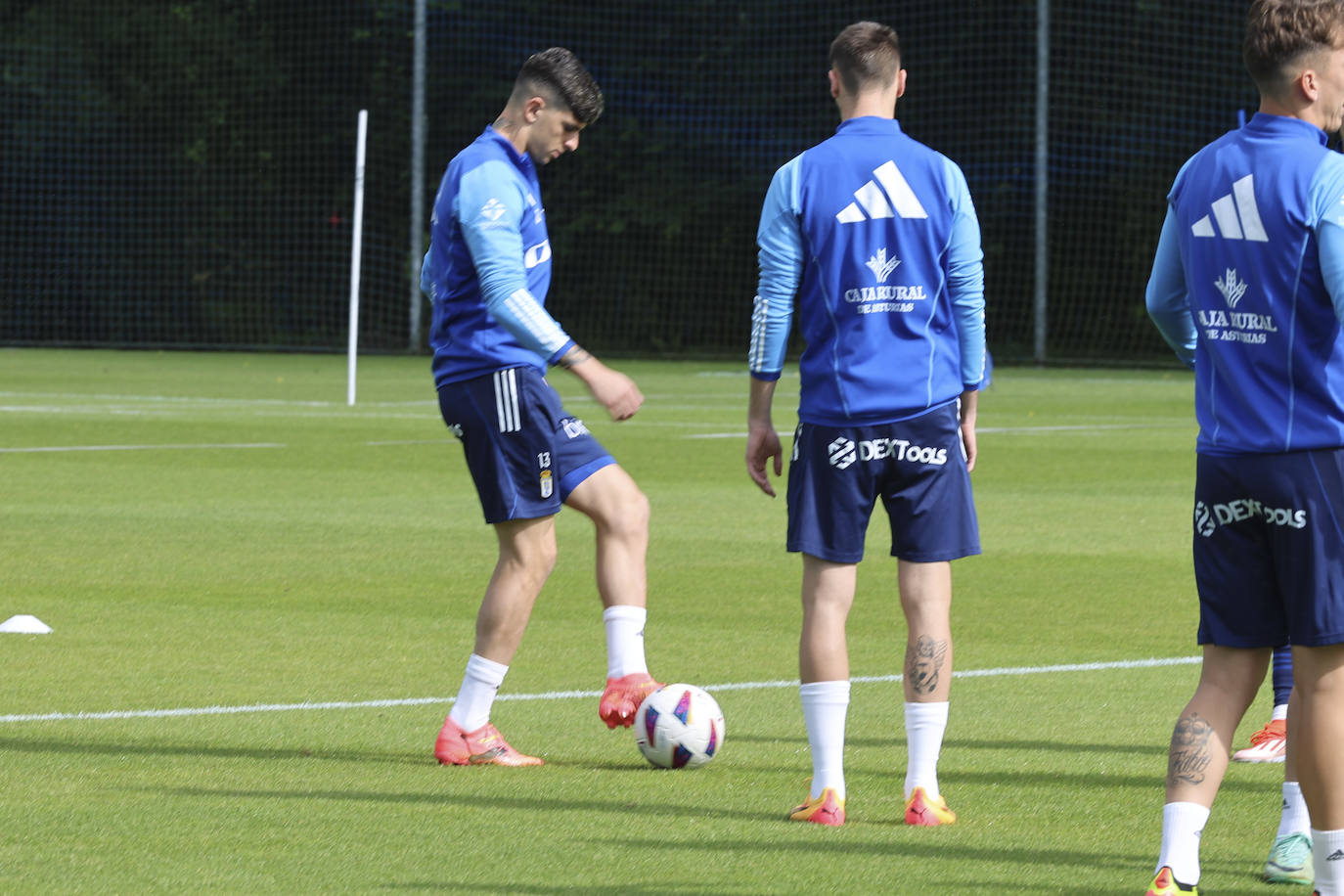 Así ha sido el primer entrenamiento del Oviedo para preparar el &#039;play off&#039; de ascenso