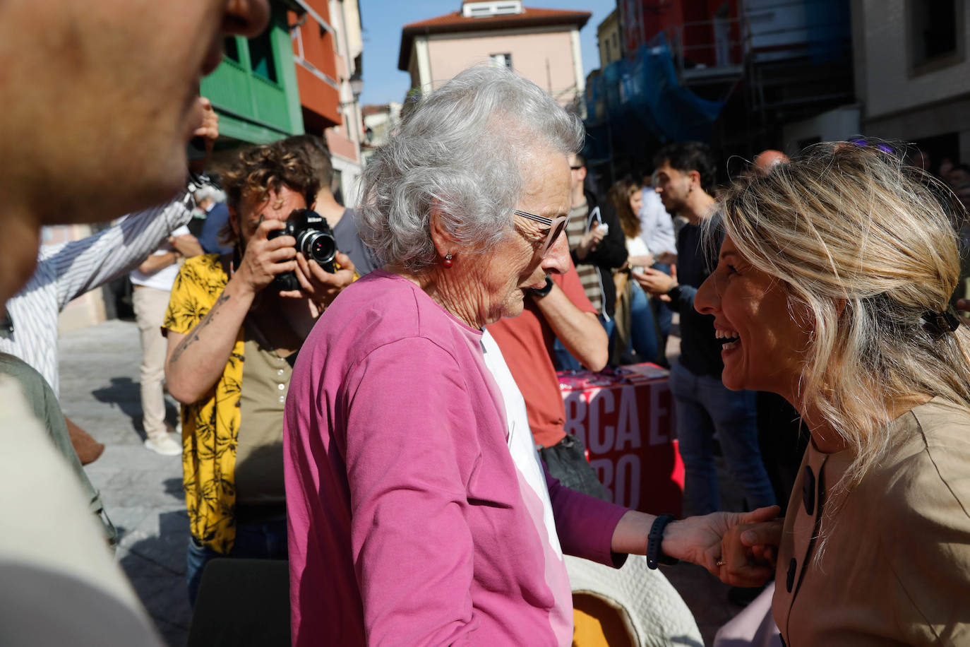 Así ha sido el mitin de Yolanda Díaz por Sumar en Gijón