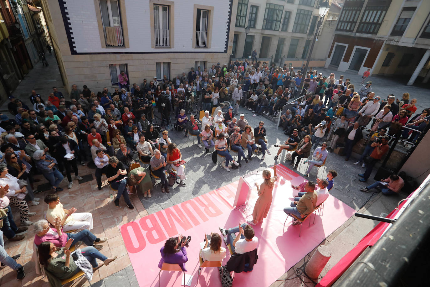 Así ha sido el mitin de Yolanda Díaz por Sumar en Gijón