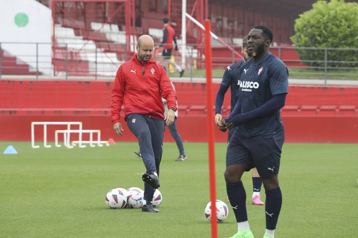 Entrenamiento del Sporting (5/06/2024)