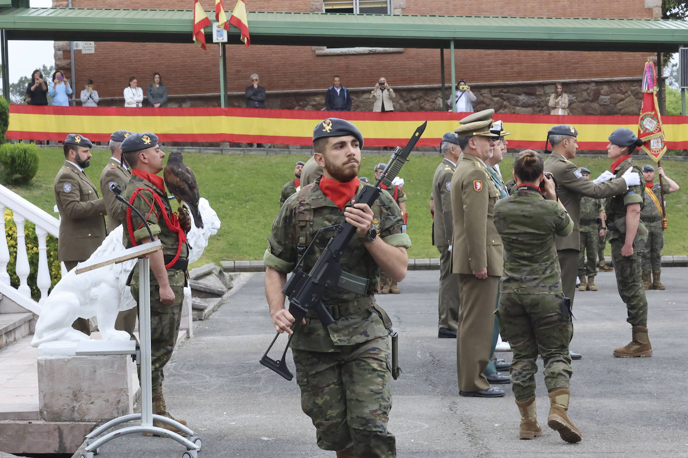 La BRILAT celebra con una parada militar el 58 aniversario de su creación