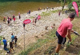 Cangas de Onís y su club Atletismo, con 'Mares Circulares'