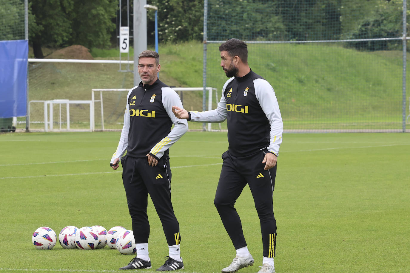 Último entrenamiento del Oviedo antes del primer partido del &#039;play off&#039;