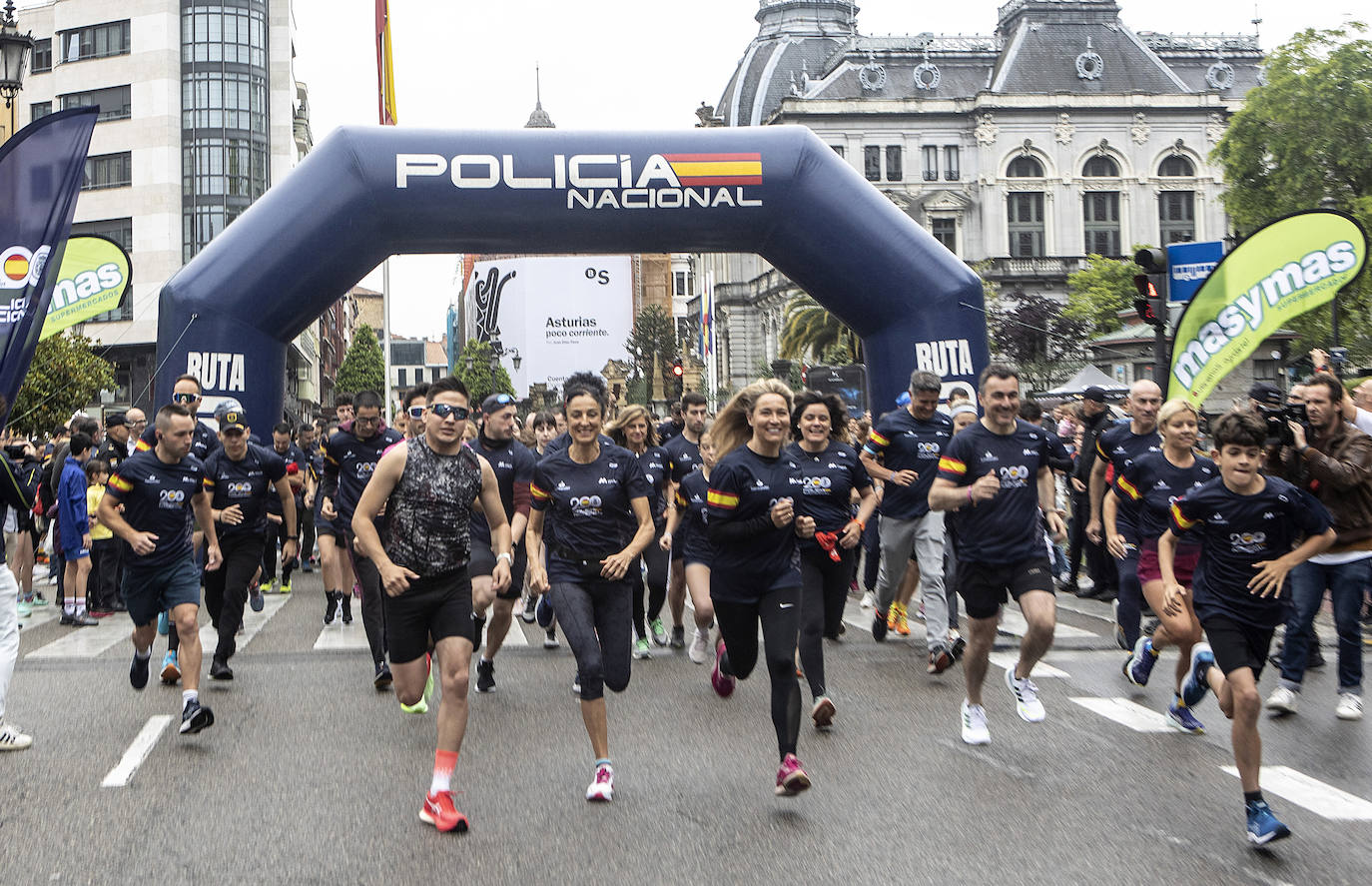 La Ruta 091 llena Oviedo de corredores