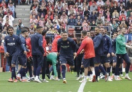 Así fue el especial entrenamiento del Sporting bañado por la Mareona