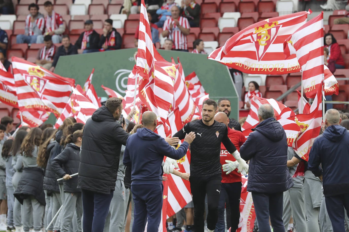 Las mejores imágenes del partido entre el Sporting y el Espanyol