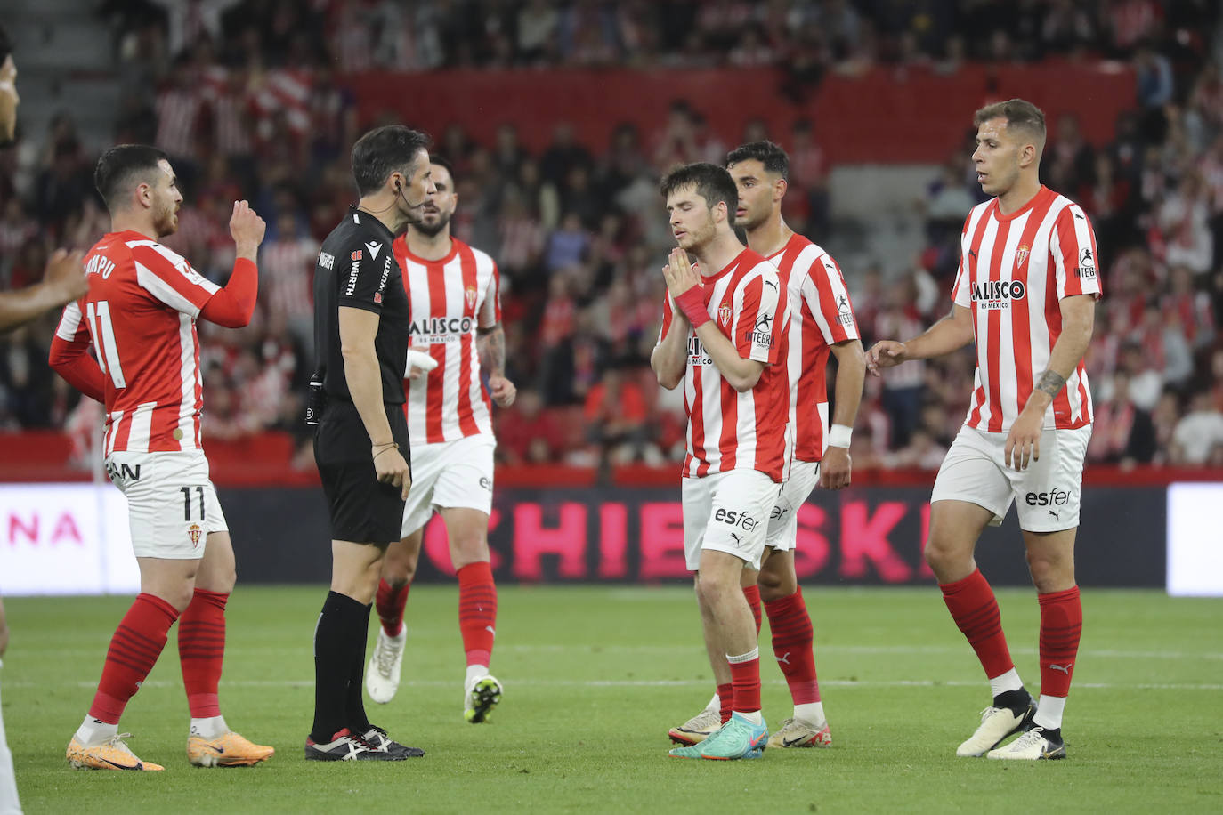 Las mejores imágenes del partido entre el Sporting y el Espanyol