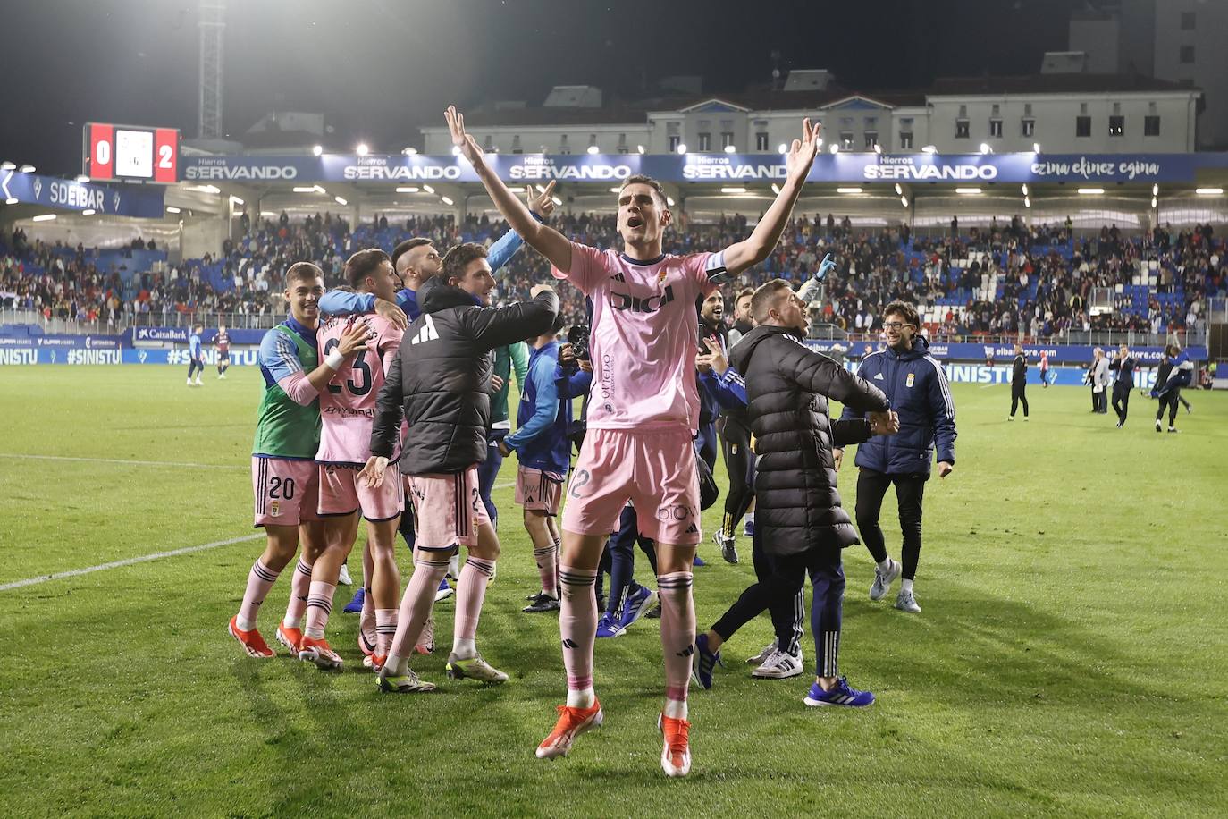 Las mejores imágenes del Eibar - Real Oviedo