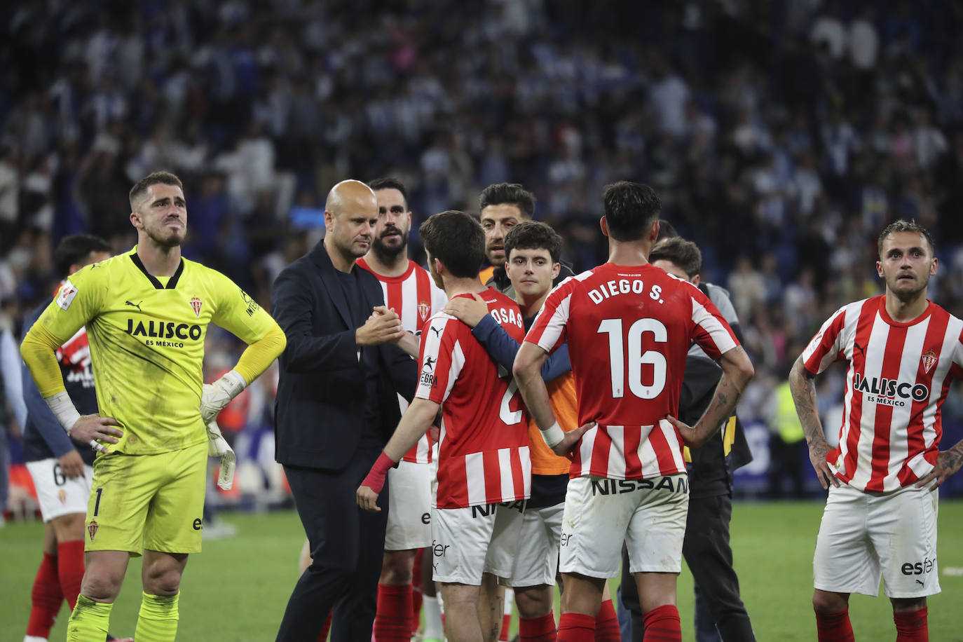 Las mejores imágenes del Espanyol - Sporting