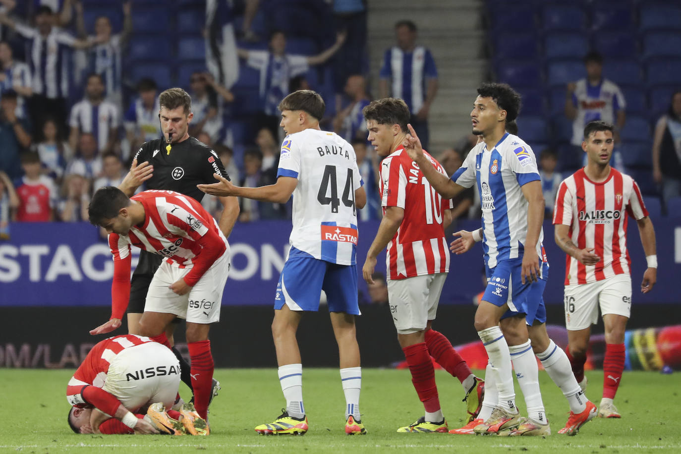 Las mejores imágenes del Espanyol - Sporting