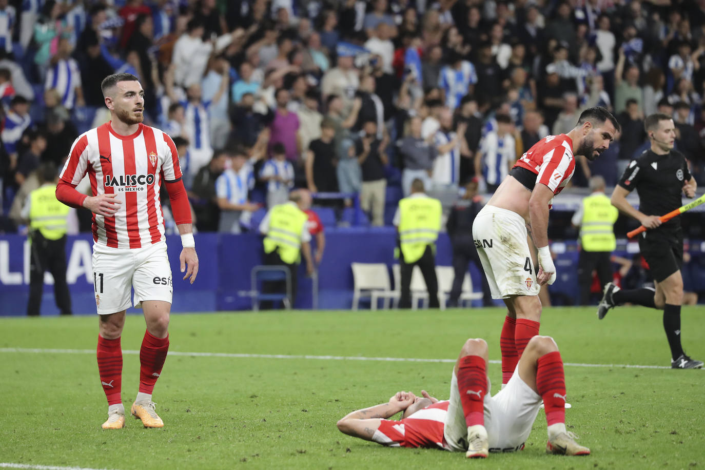 Las mejores imágenes del Espanyol - Sporting