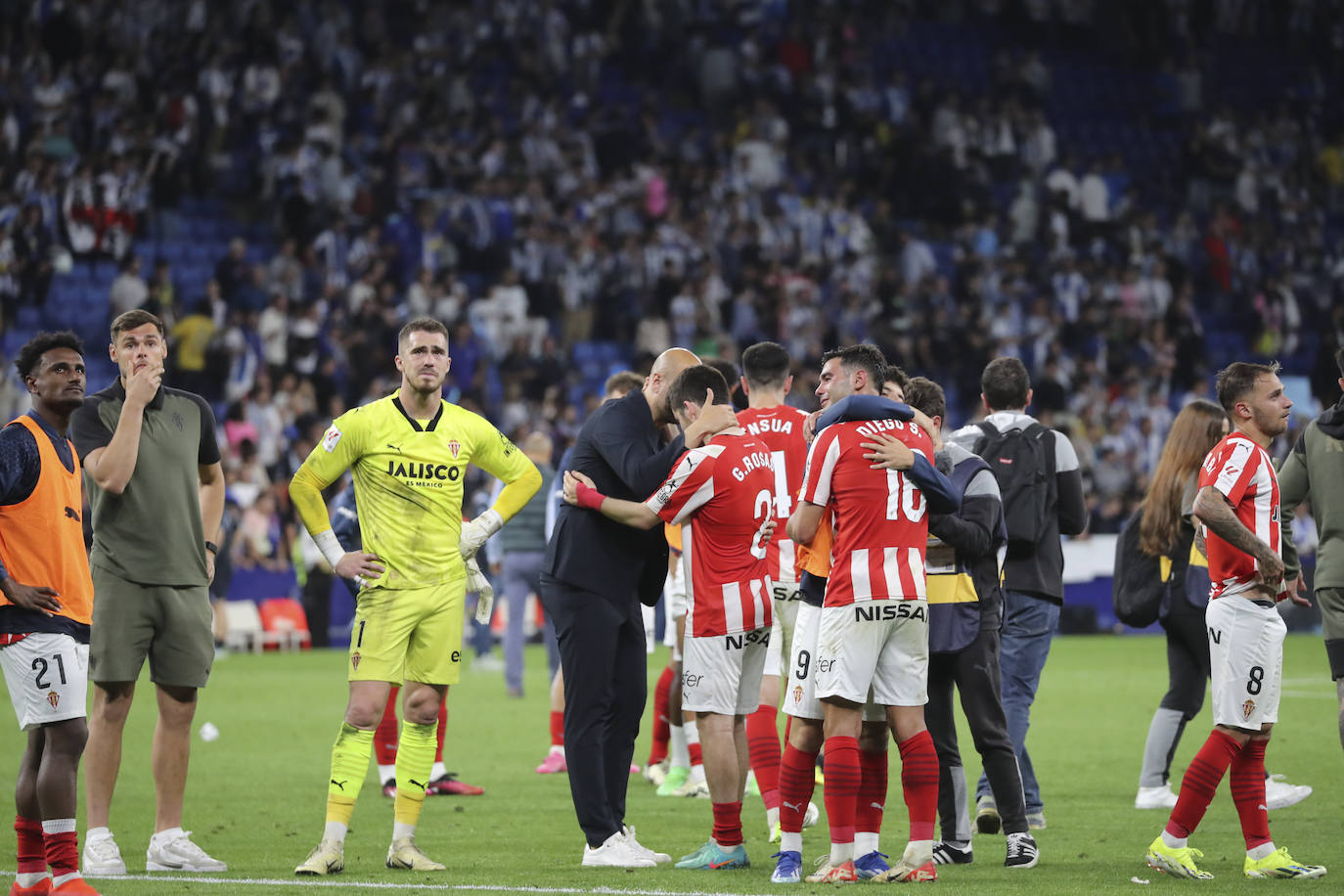 Las mejores imágenes del Espanyol - Sporting