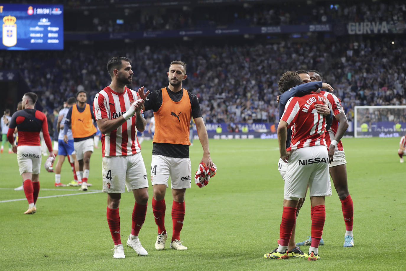 Las mejores imágenes del Espanyol - Sporting