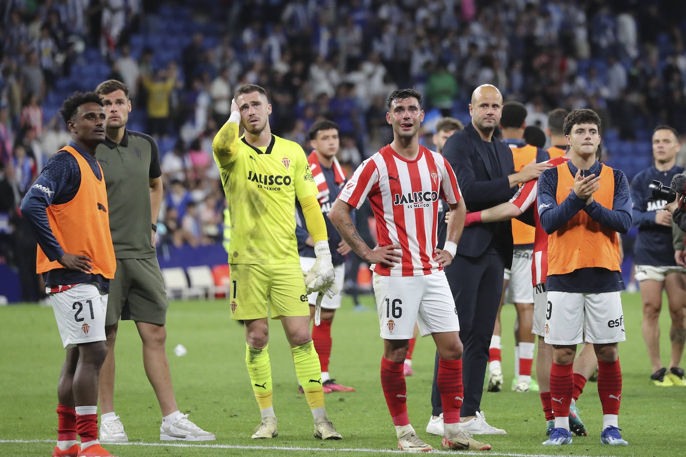 Las mejores imágenes del Espanyol - Sporting