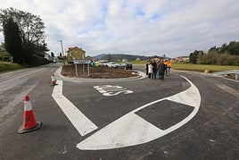 Tras las movilizaciones vecinales, la primera obra que se hizo fue la mejora del cruce de La Laguna.