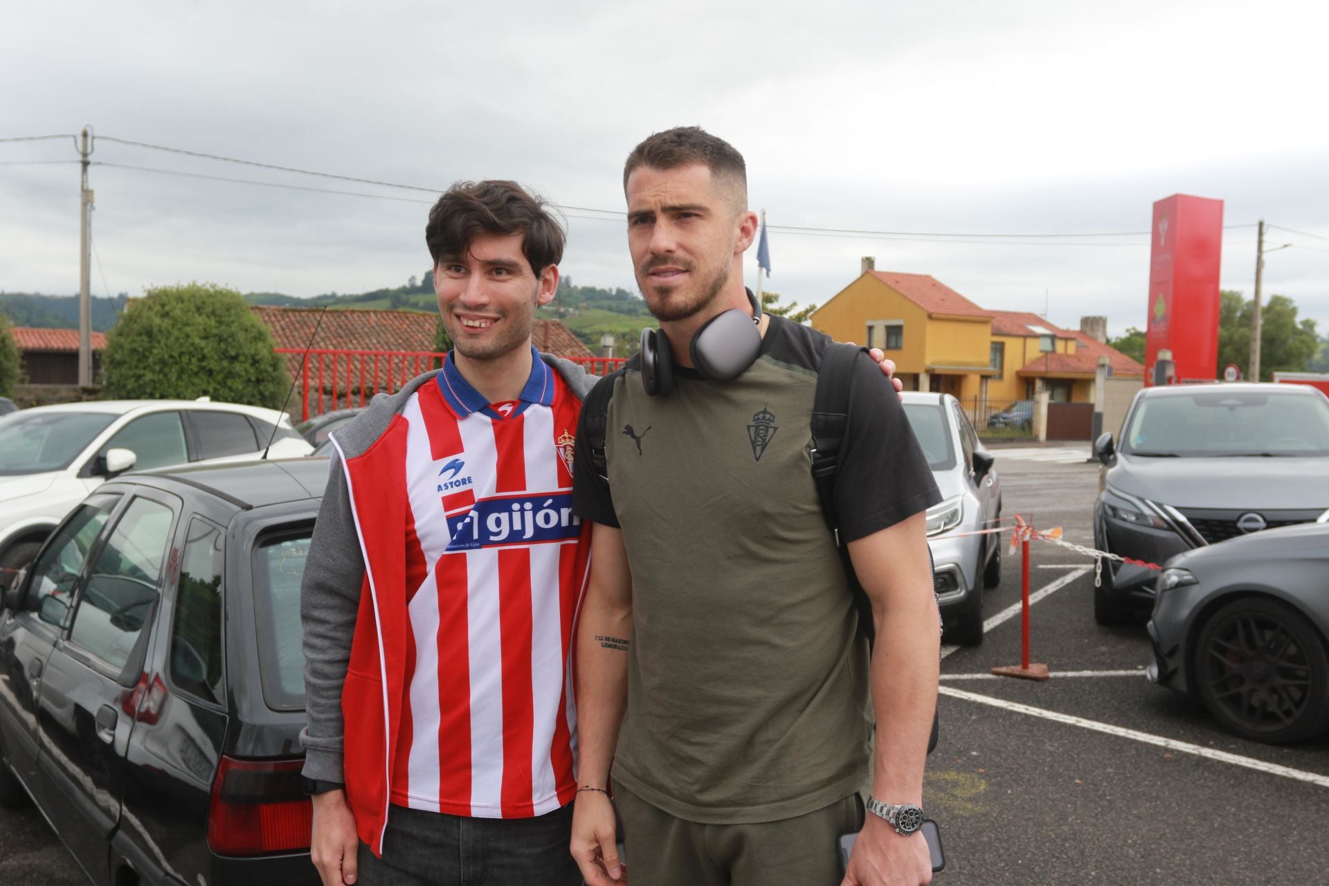 Los jugadores del Sporting se van de vacaciones