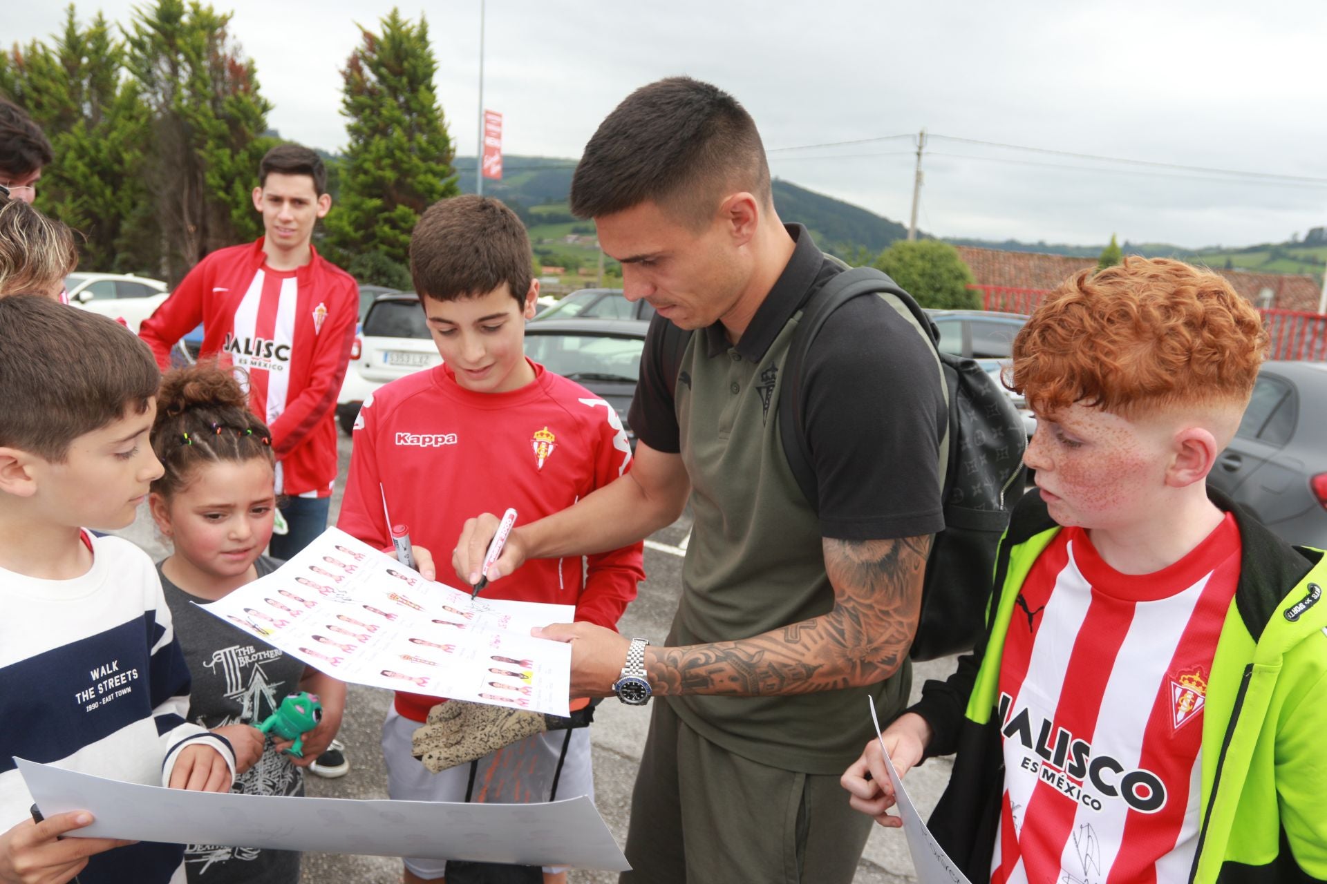 Los jugadores del Sporting se van de vacaciones