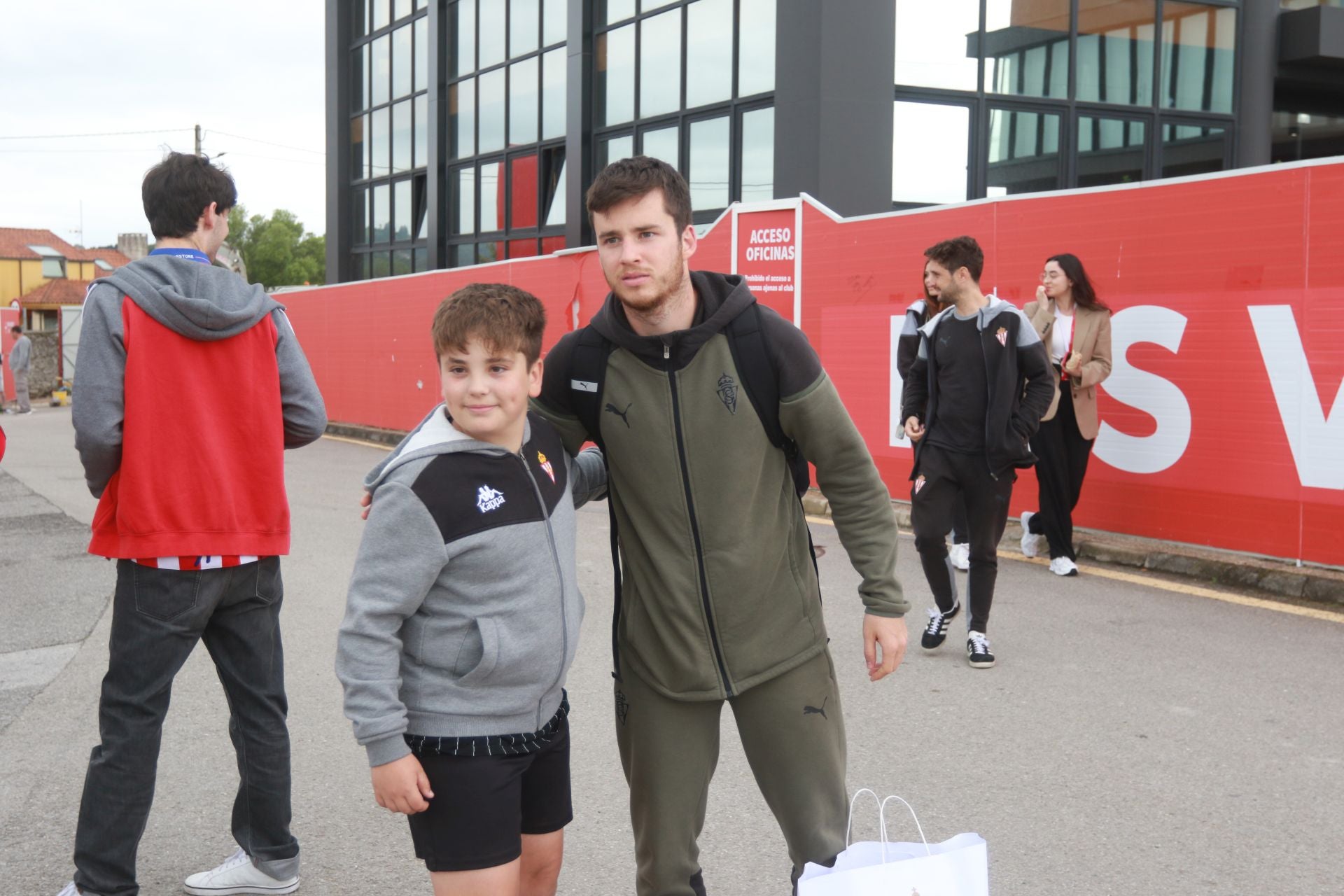 Los jugadores del Sporting se van de vacaciones