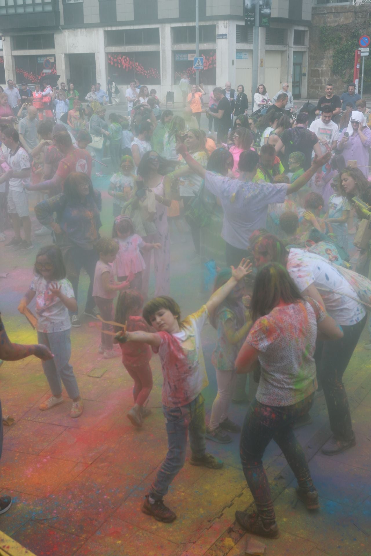 Colores para la foguerina de San Xuan en Mieres