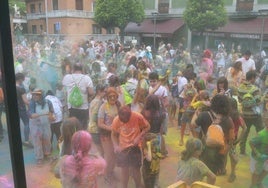 Colores para la foguerina de San Xuan en Mieres